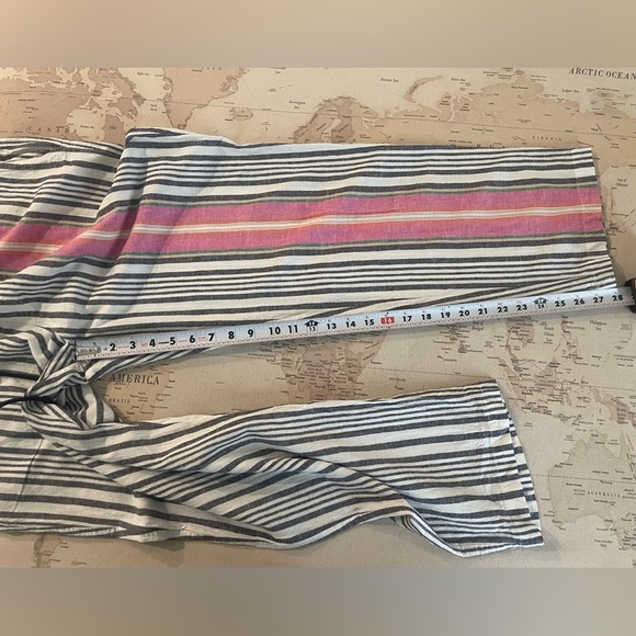 MR TURK Striped Linen Pants Size XXL - Picture 6 of 7